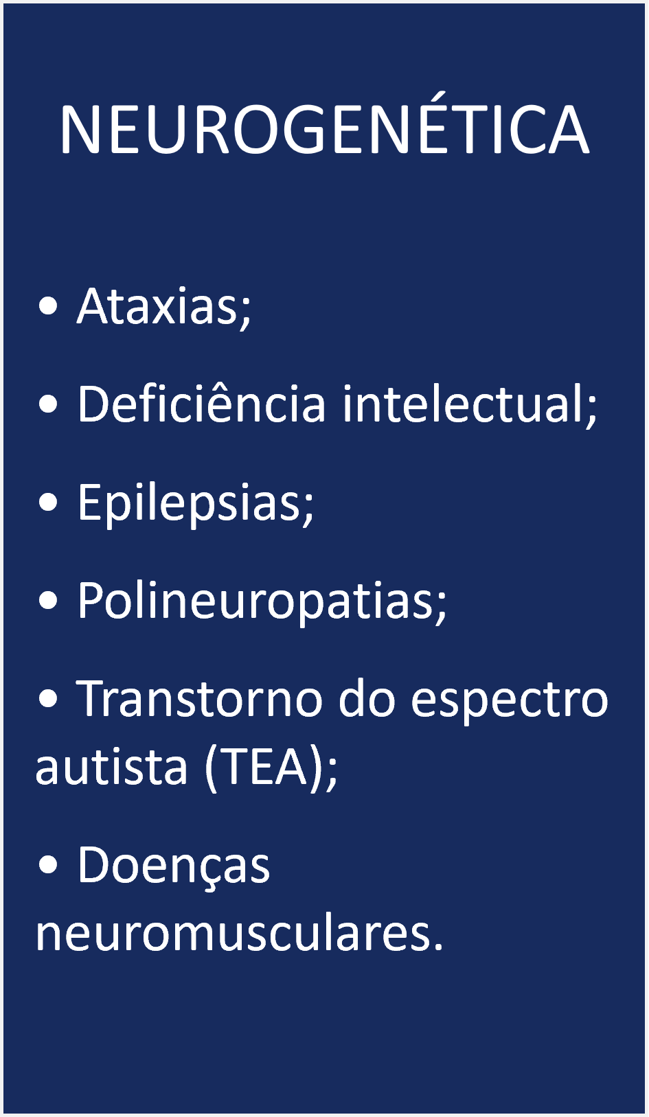 1. Neurogenética