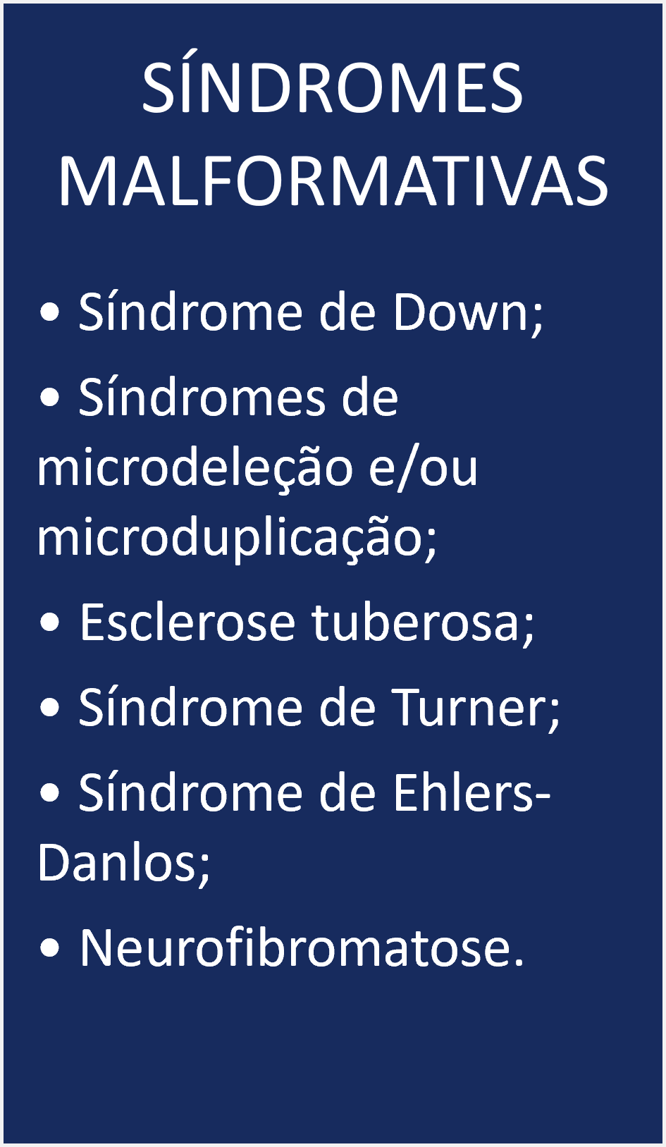 2. Sindromes Malformativas